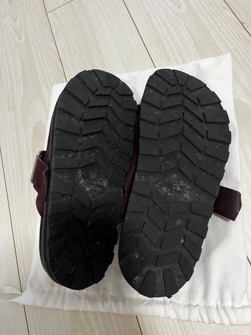 靴 JIL SANDER 24ss leather mule