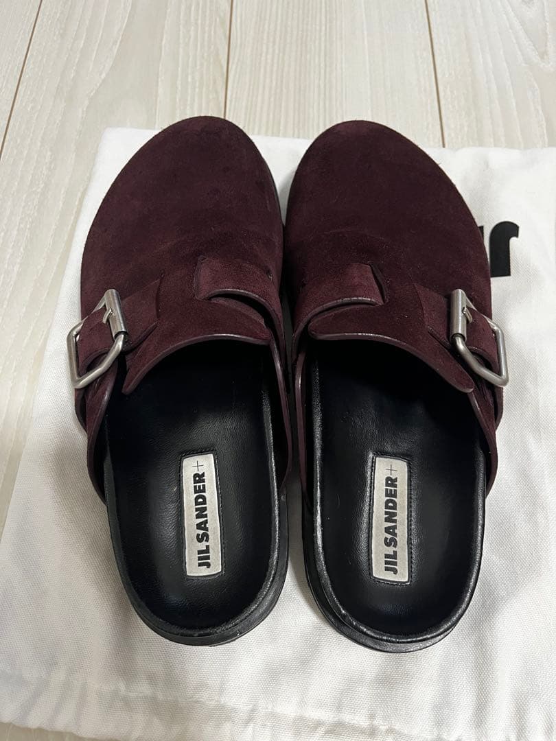 靴 JIL SANDER 24ss leather mule