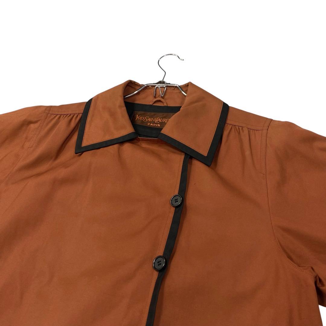 YvesSaintLaurent トレンチコート レディース L