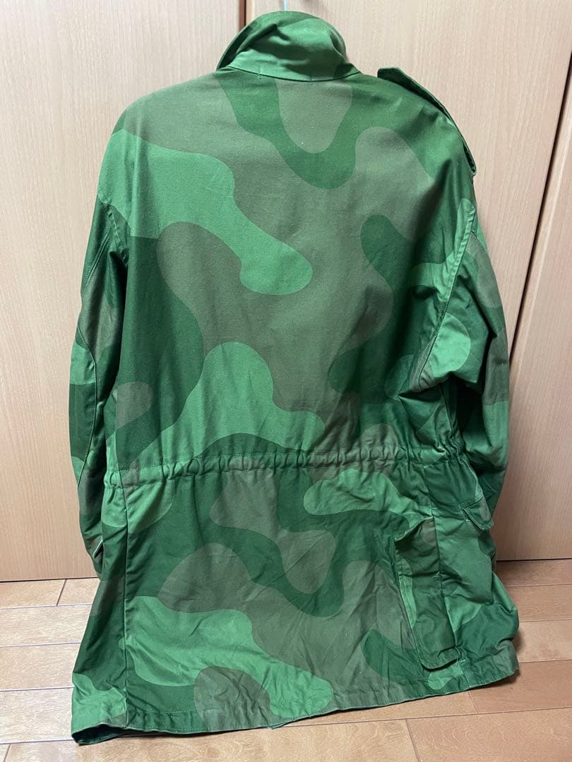 実物　ノルウェー陸軍　M75迷彩スモック（M85・フィールドジャケット）サバゲー