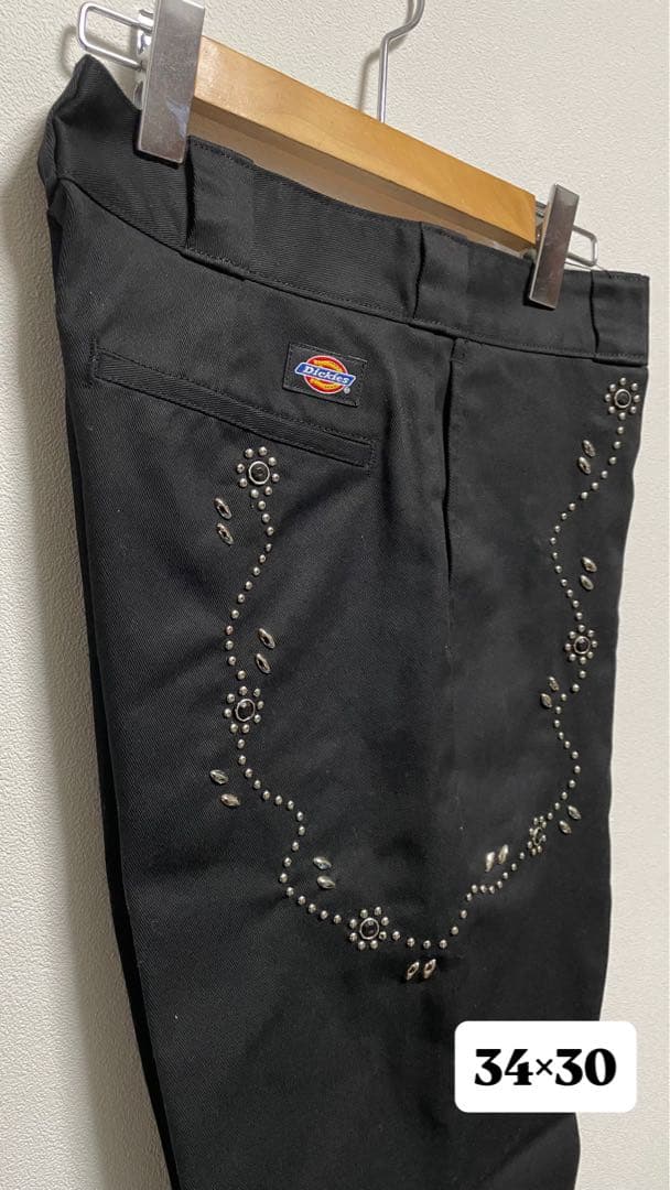 ディッキーズ874 スタッズカスタム34×30 HTC風