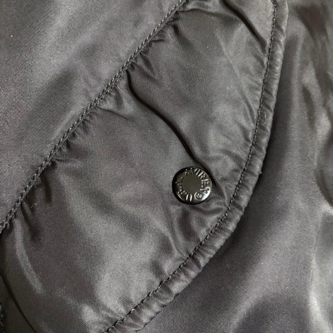 もりわきAVIREX MA-1 フライトジャケット黒 L〜XL中綿　米軍