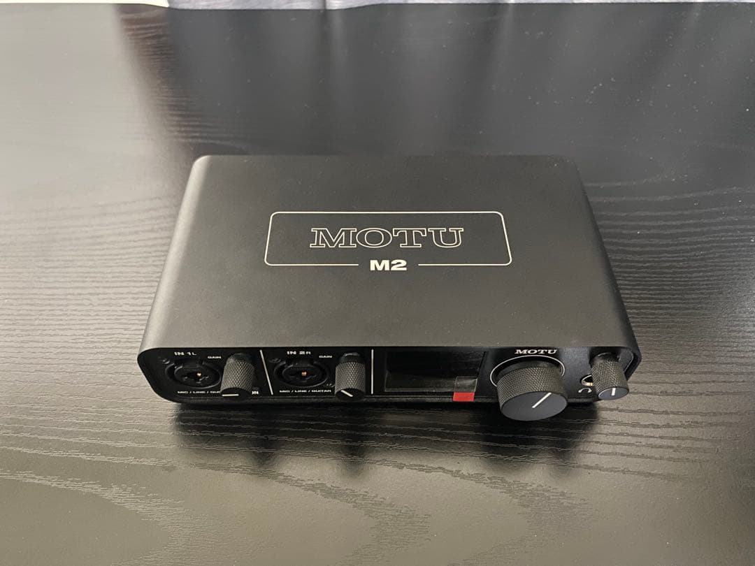 MOTU M2 オーディオインターフェース再出品