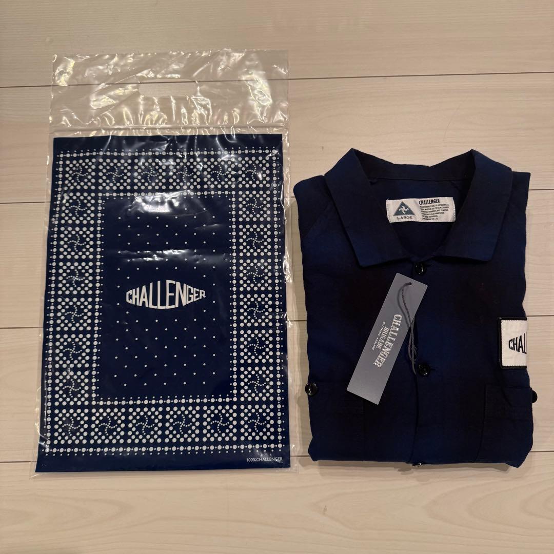 断*ン様 CHALLENGER CHECK WORK SHIRT オンブレチェッ