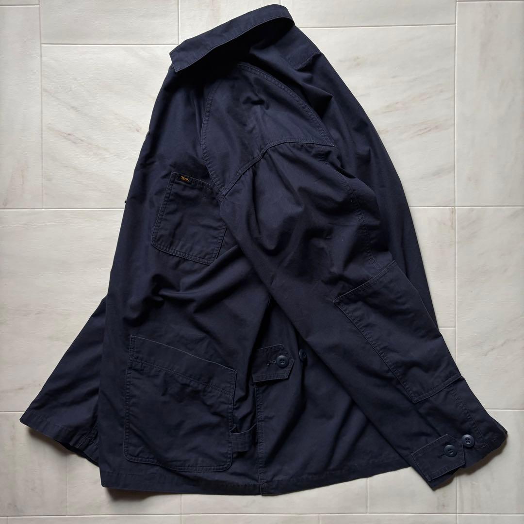 【激レアステーキタグ/日本製】 テンダーロイン カバーオール 無地 ネイビー L