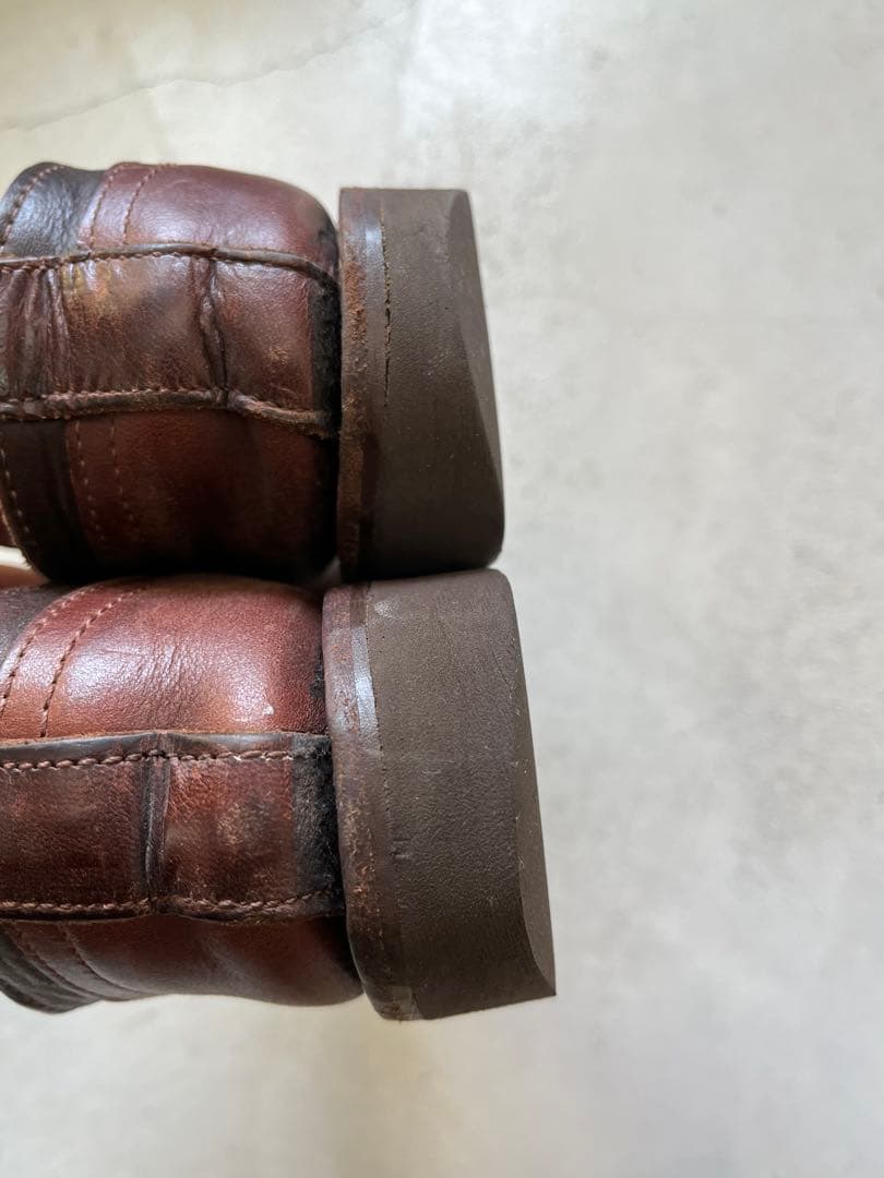 ラッセルモカシン8 ロフトマン別注レザー デッキシューズ