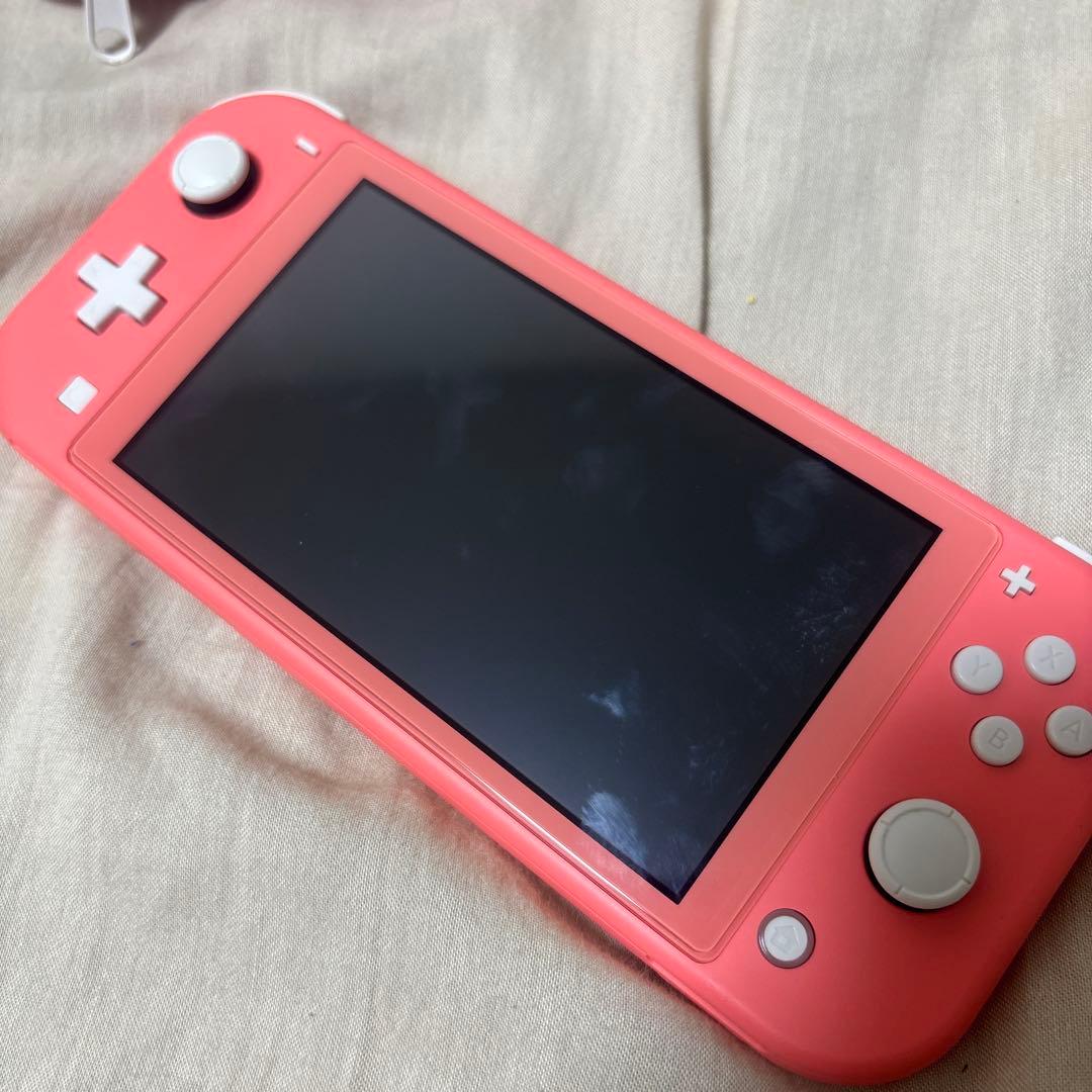 NintendoSwitchLite コーラルピンク