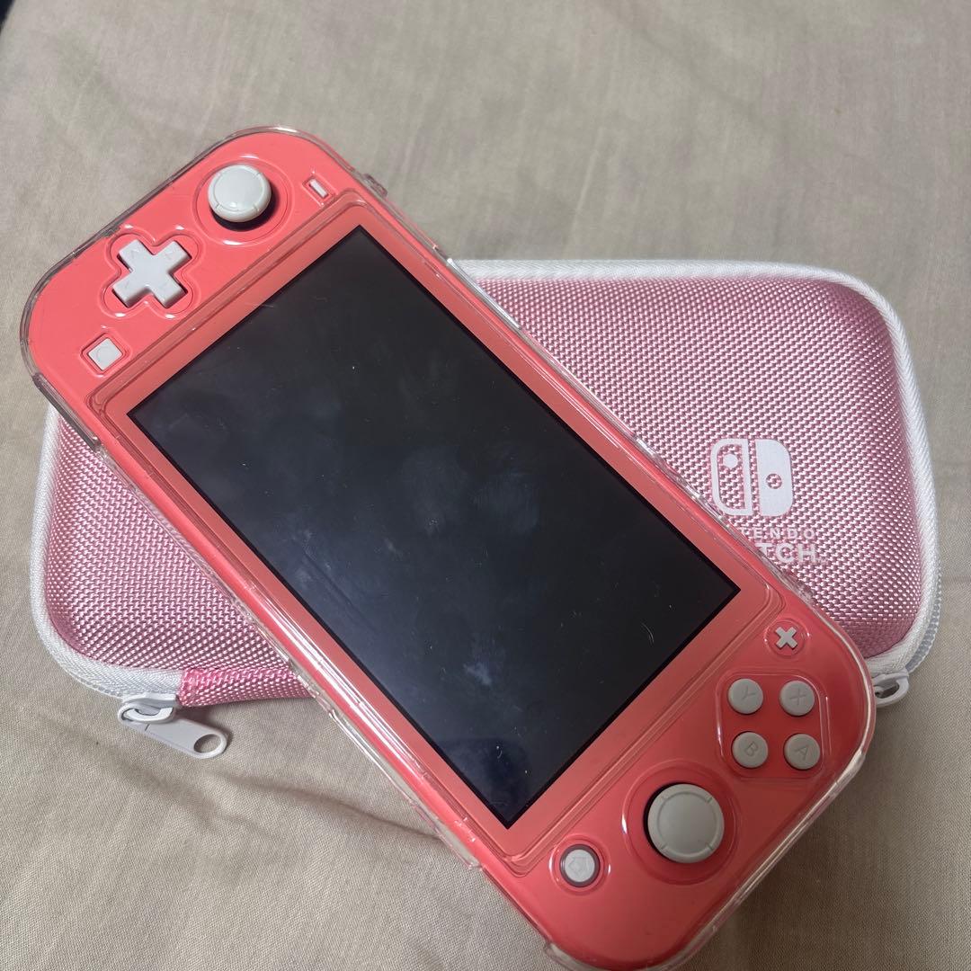 NintendoSwitchLite コーラルピンク