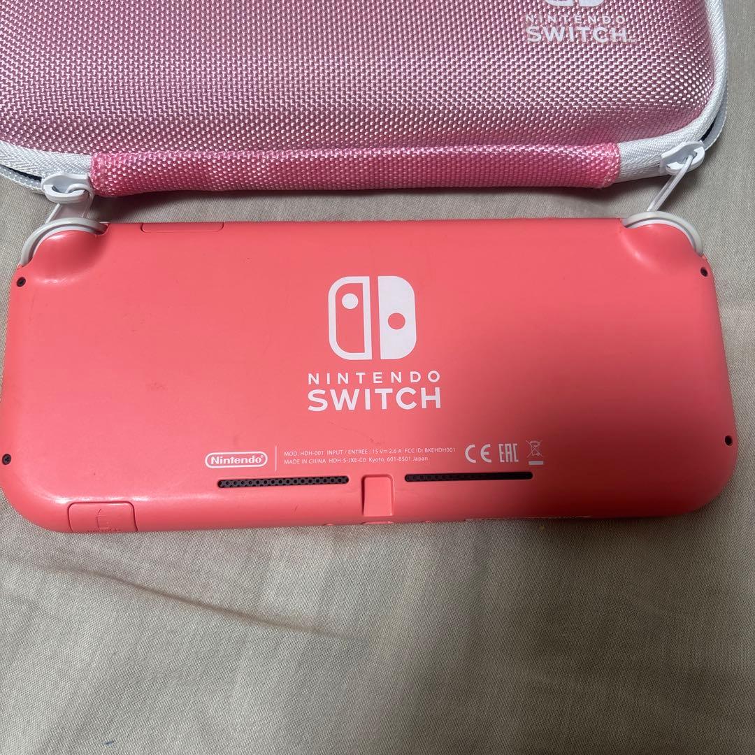 NintendoSwitchLite コーラルピンク