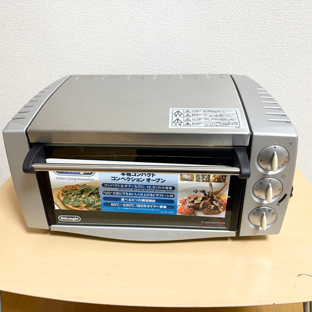 美品 デロンギ コンベクションオーブン EO1258J シルバー 未使用品