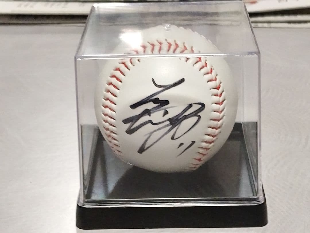 b*1様 ドジャース大谷翔平選手直筆サインボール日本ハムファイターズ在籍時代のも