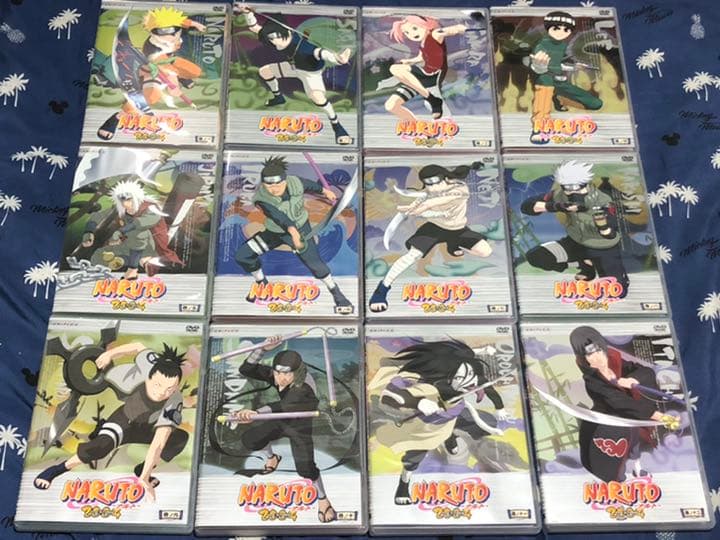 アニメ　NARUTO セカンドシーズン　全12巻セット
