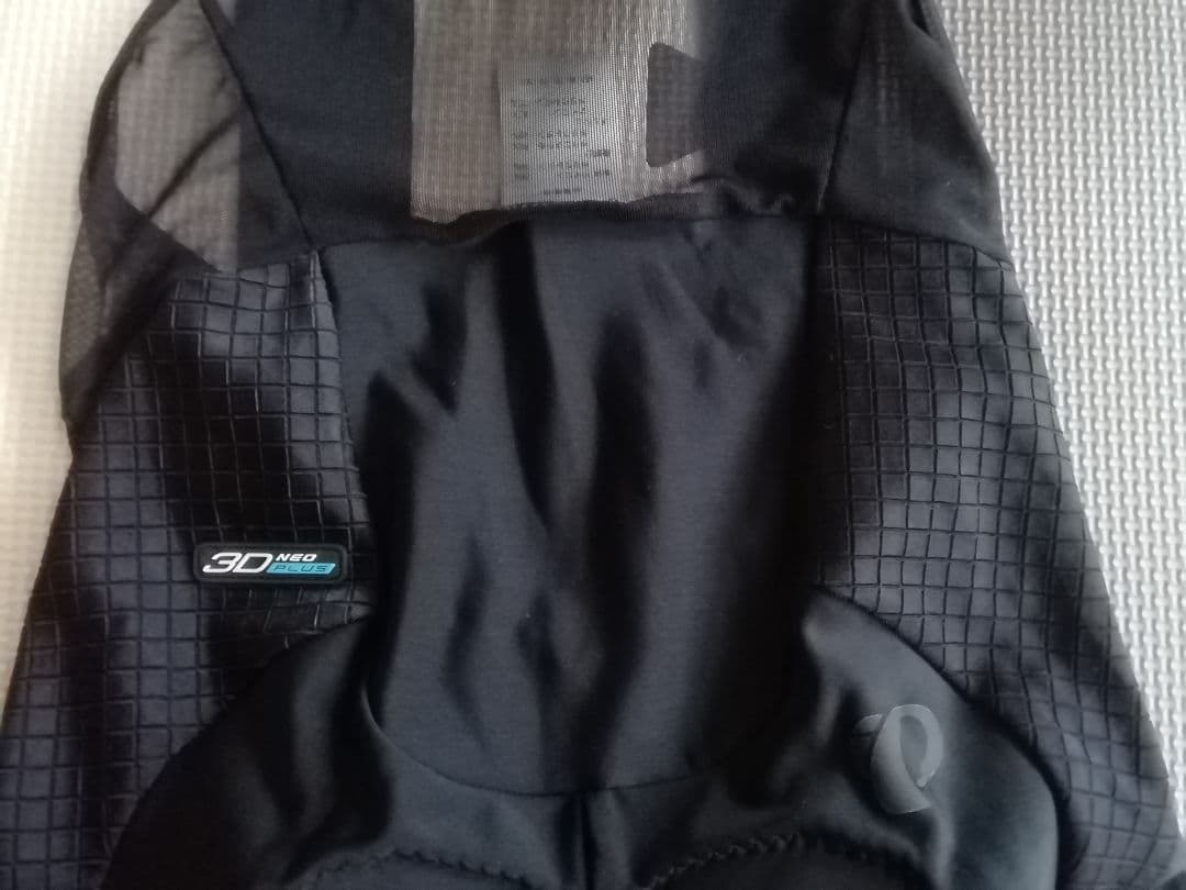 即出荷パールイズミ　ビブショーツ　black/navy M