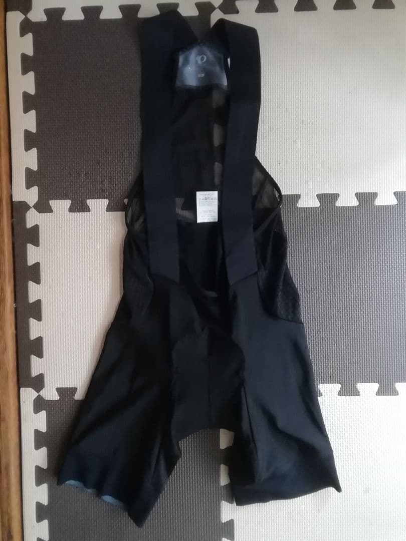 即出荷パールイズミ　ビブショーツ　black/navy M