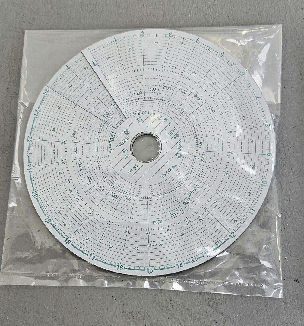 YAZAKI アナログタコグラフ 取扱説明書付き