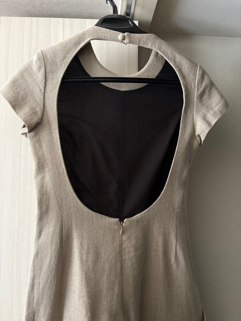 マディソンブルー　リネン　オールインワン