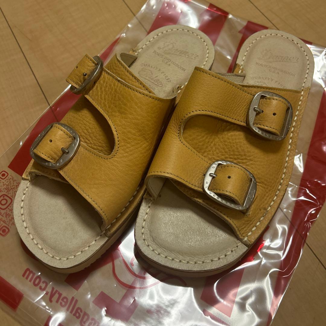 CALEE_[レザーサンダル] ×DANNER LEATHER SANDALS