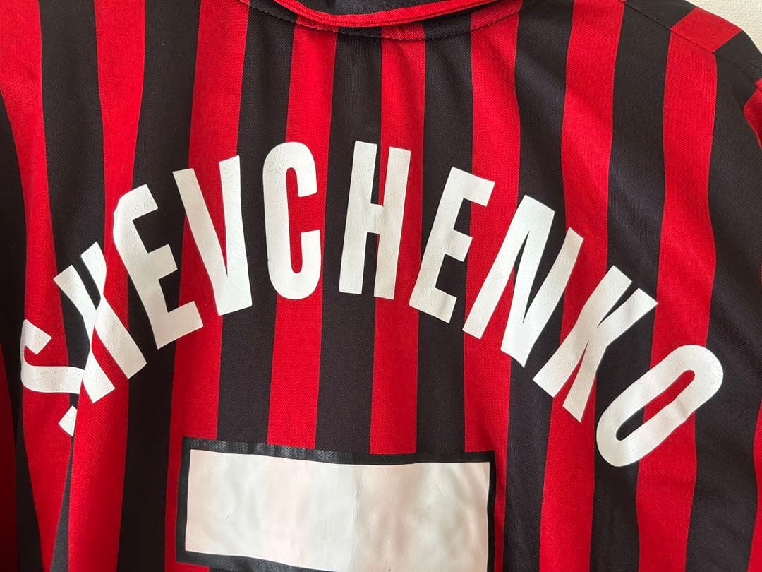 ACミラン 100周年 半袖 ユニフォーム 復刻モデル シェフチェンコ