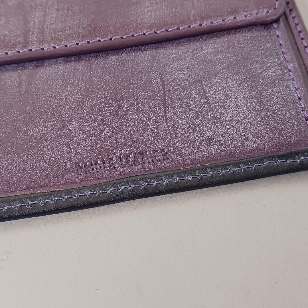 682/美品/Whitehouse Cox/財布/ブライドルレザー/三つ折り