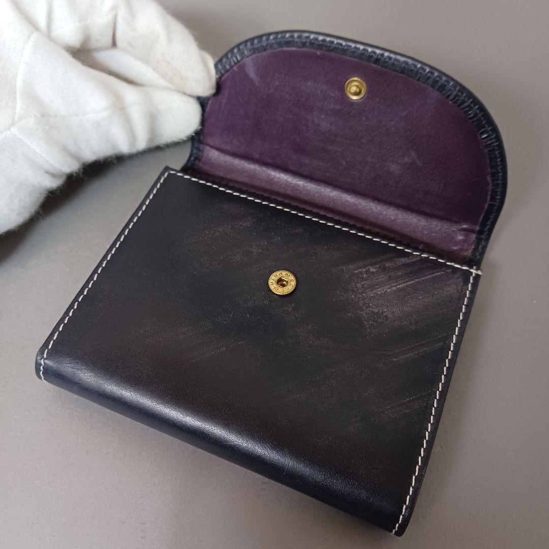 682/美品/Whitehouse Cox/財布/ブライドルレザー/三つ折り