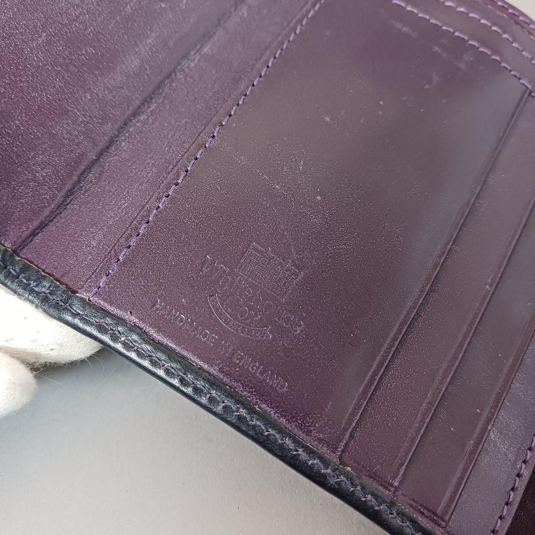 682/美品/Whitehouse Cox/財布/ブライドルレザー/三つ折り