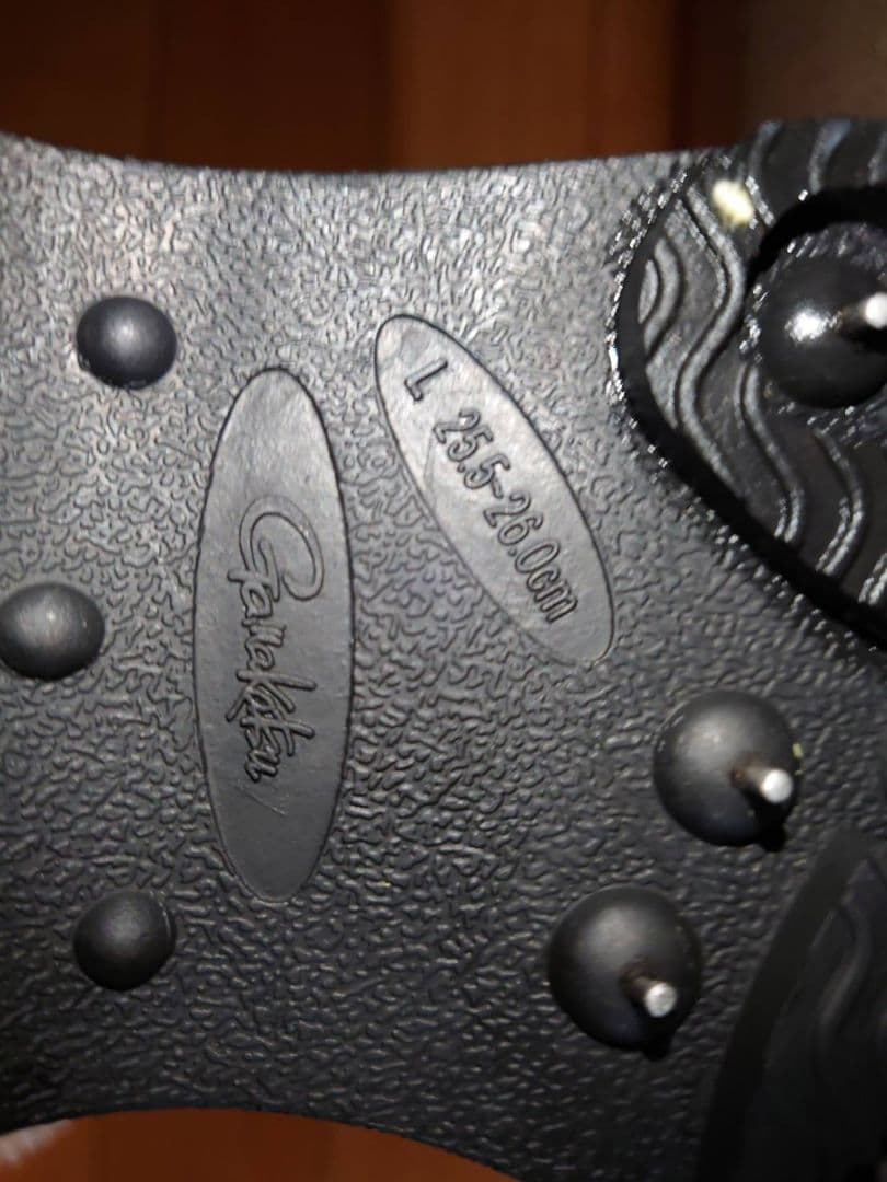 がまかつ　フェルトスパイクブーツ　L（25.5〜26cm）美品