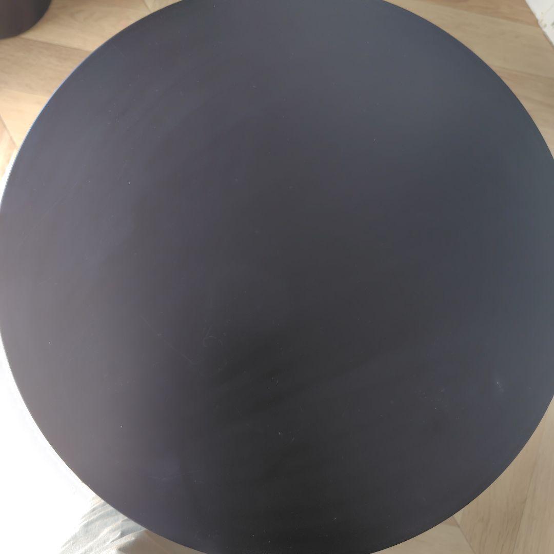 【美品】IDEE ワラビー ローテーブル ラウンド ブラック