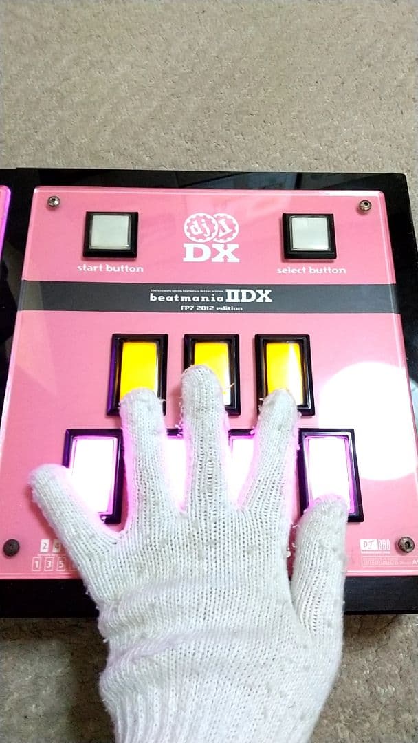 三和ボタン ビートマニア fp7 2012 コントローラー dao パープル