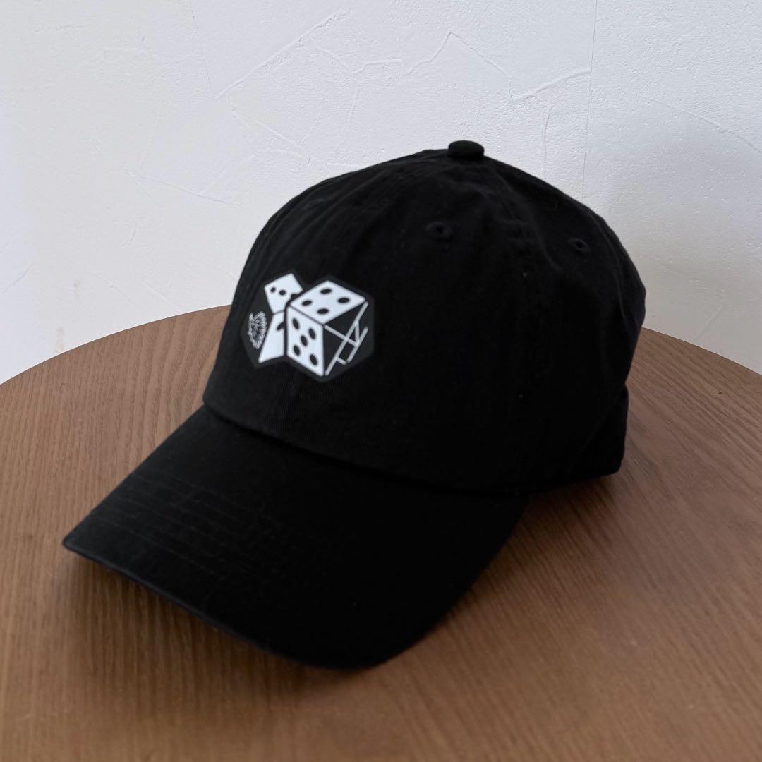 CLUBHAUS × TANGRAM DICE TWILL CAP BLACK