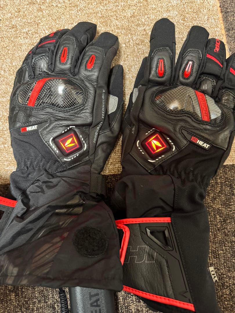 eHEAT 電熱グローブ RS TAICHI タイチ RST648 レッド L
