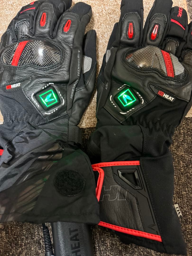 eHEAT 電熱グローブ RS TAICHI タイチ RST648 レッド L