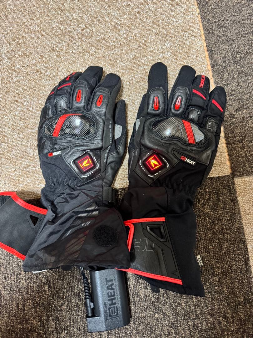 eHEAT 電熱グローブ RS TAICHI タイチ RST648 レッド L