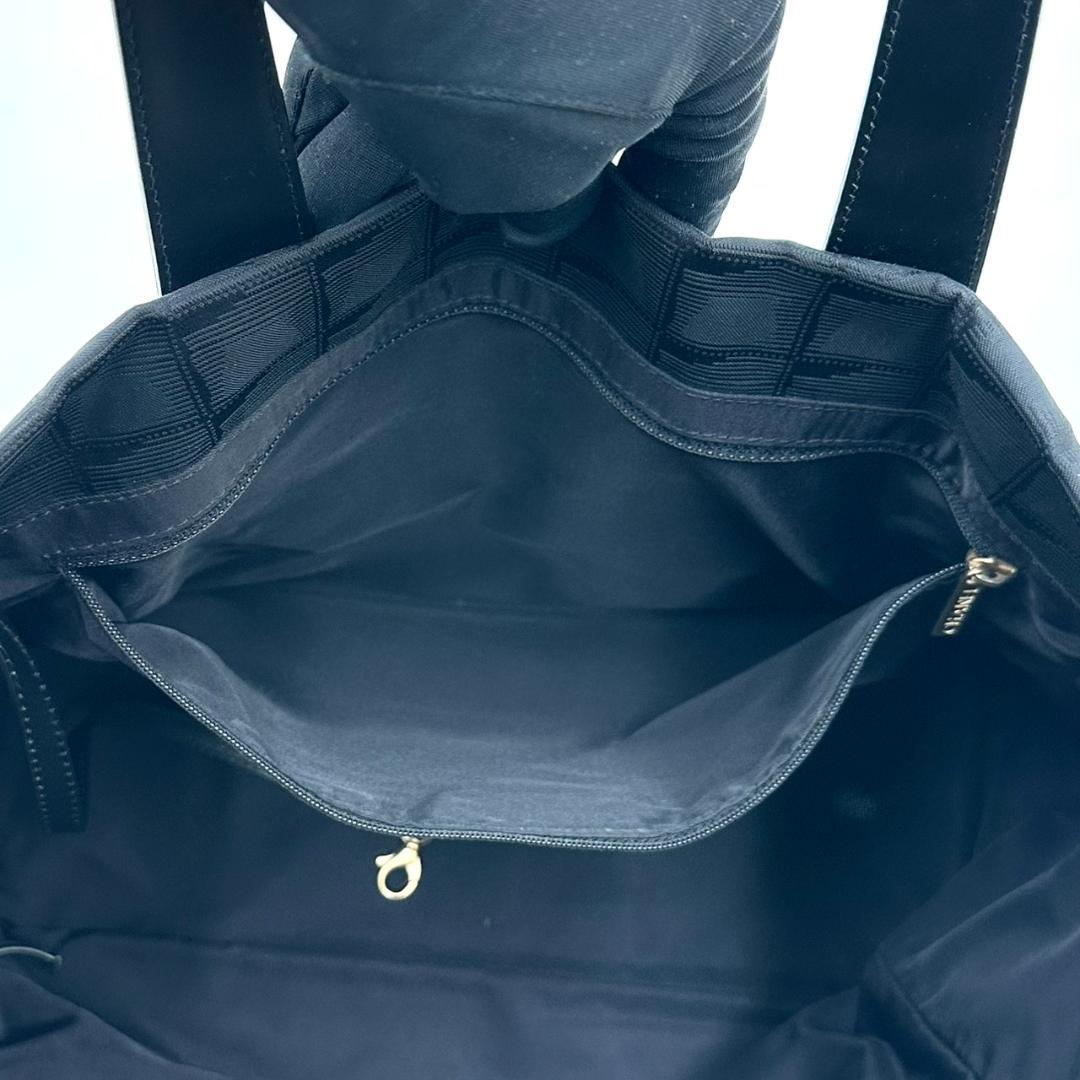 CHANEL シャネル ニュートラベルラインMM トートバッグ ハンドバッグ 黒