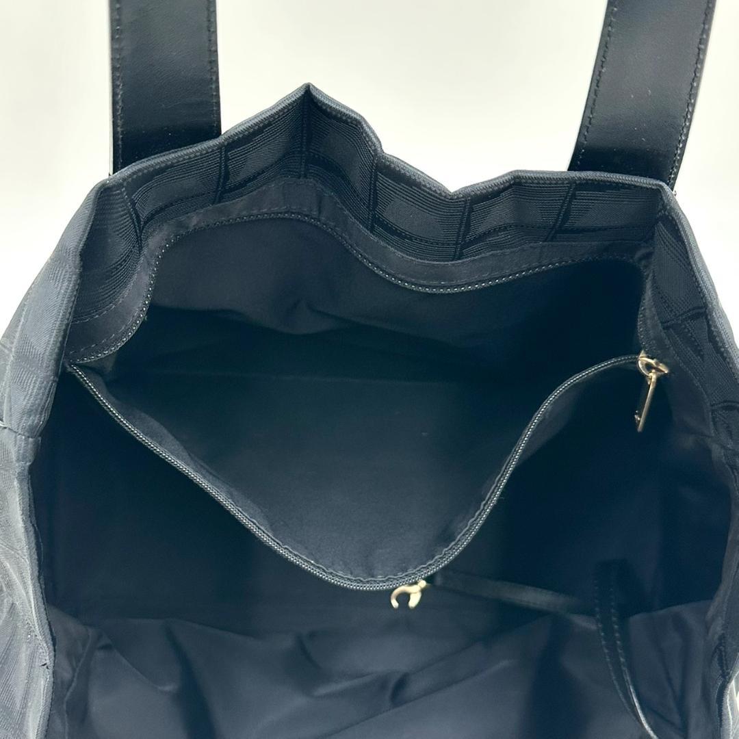 CHANEL シャネル ニュートラベルラインMM トートバッグ ハンドバッグ 黒