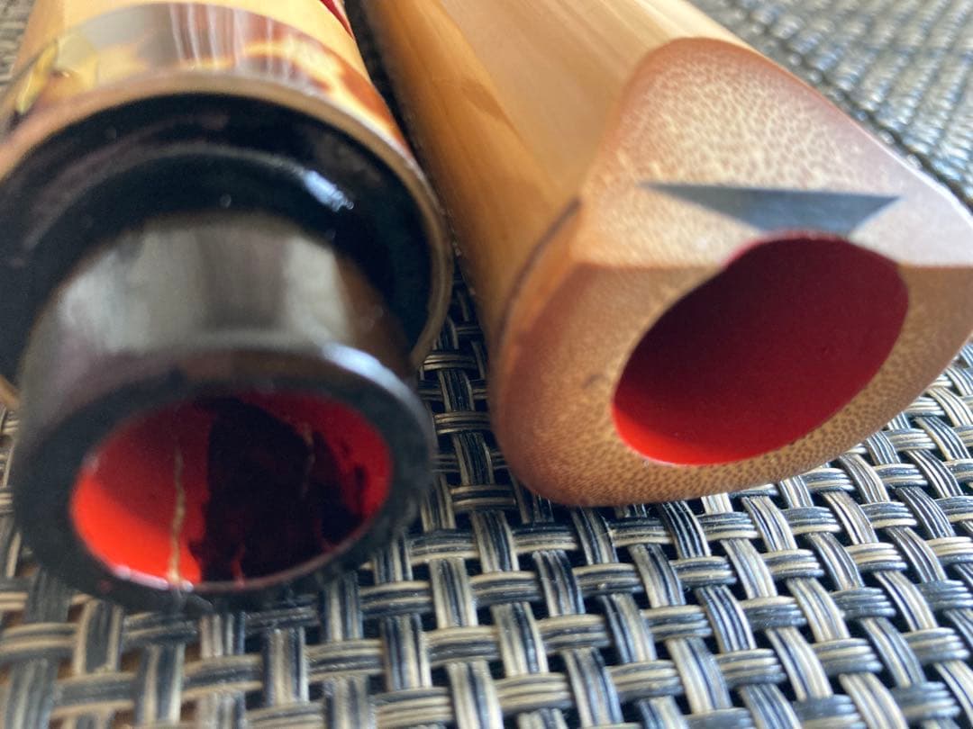 琴古流尺八 龍水銘二尺管