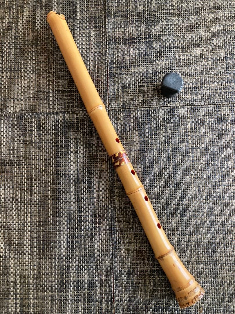琴古流尺八 龍水銘二尺管