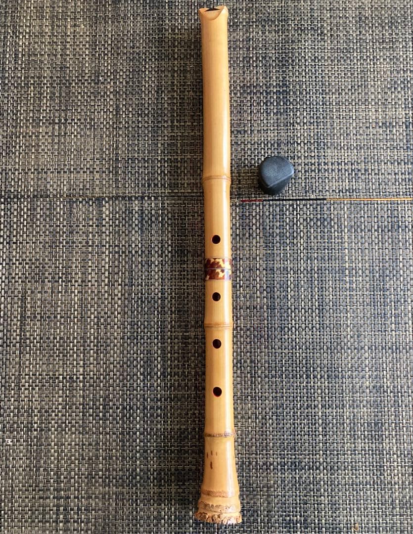 琴古流尺八 龍水銘二尺管