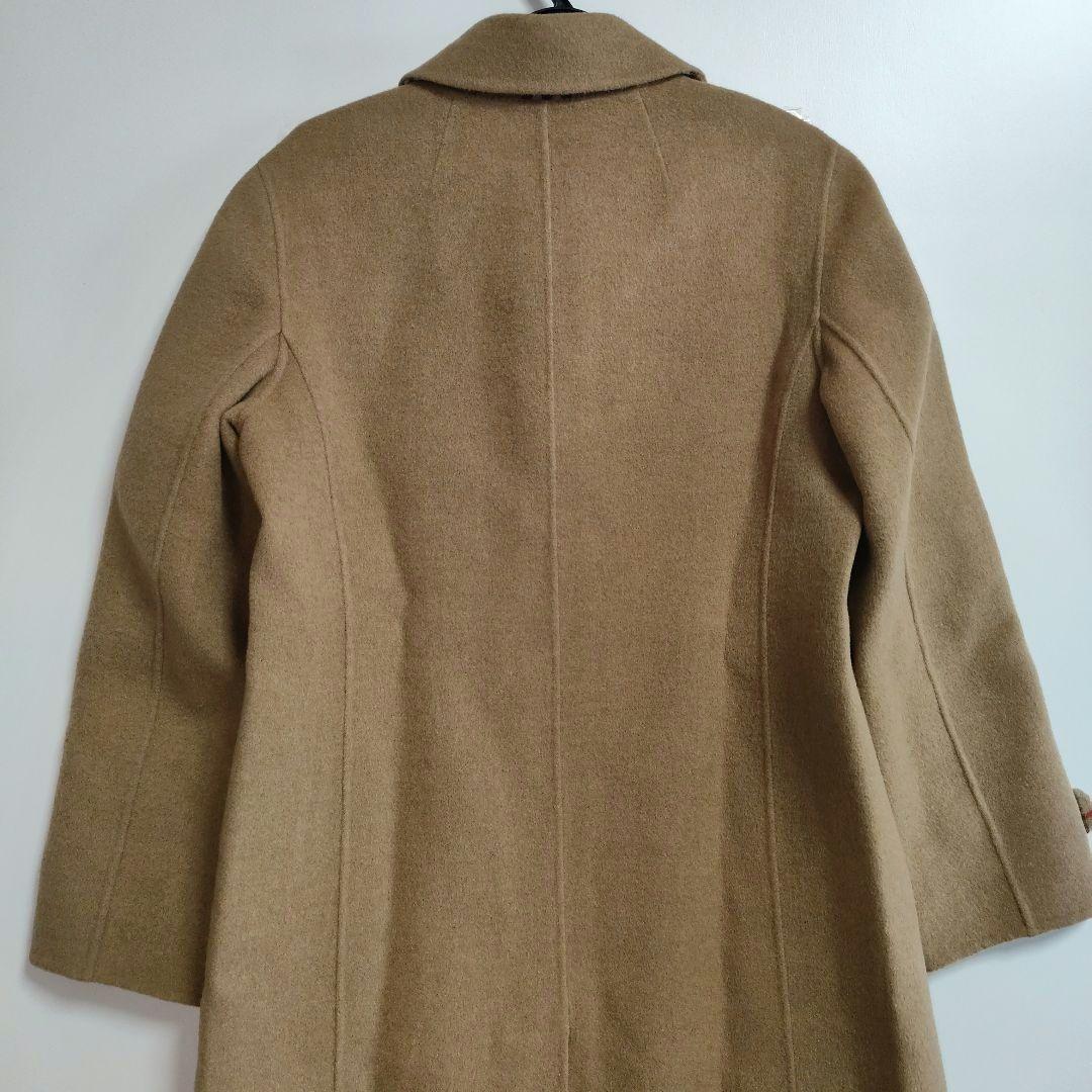 バーバリ　Burberry　ブラウン ウール混紡 ロングコート サイズ40