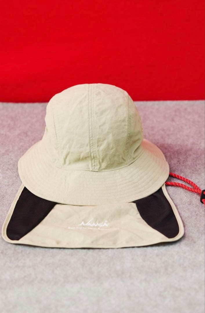 ナンガ　NANGA ナイロンタッサー サンシェードハット　フリークスストア