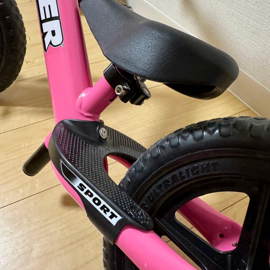 美品 ストライダー スポーツ ピンク 12インチ Strider Sports