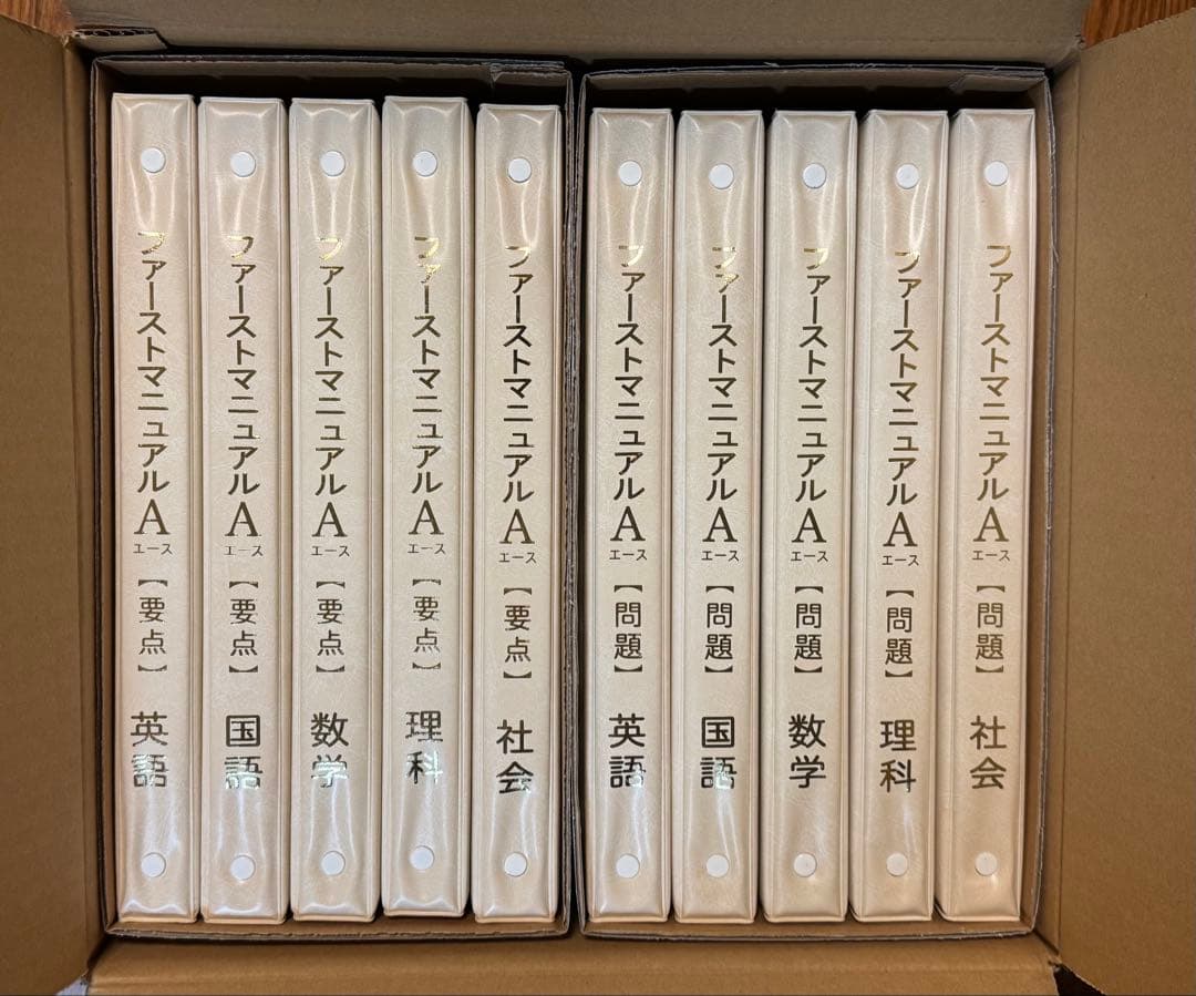 ファーストマニュアルA 参考書セット