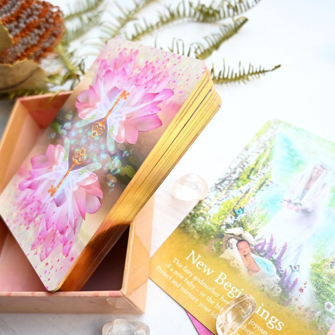 【新品】オラクルオブザフェアリー スペシャルエディションゴールドエッジ タロット