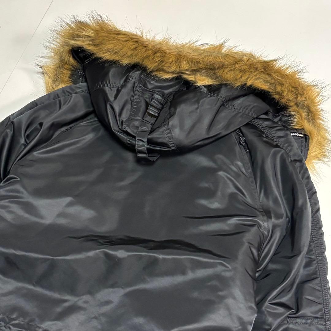 ぷっ〜ぞう ALPHA アルファ　黒・ブラック　N3B　ミリタリー　フライ