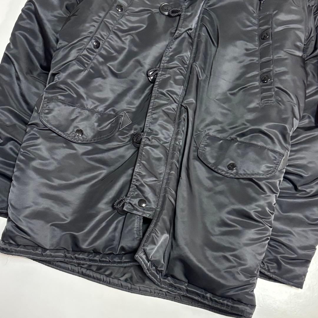 ぷっ〜ぞう ALPHA アルファ　黒・ブラック　N3B　ミリタリー　フライ