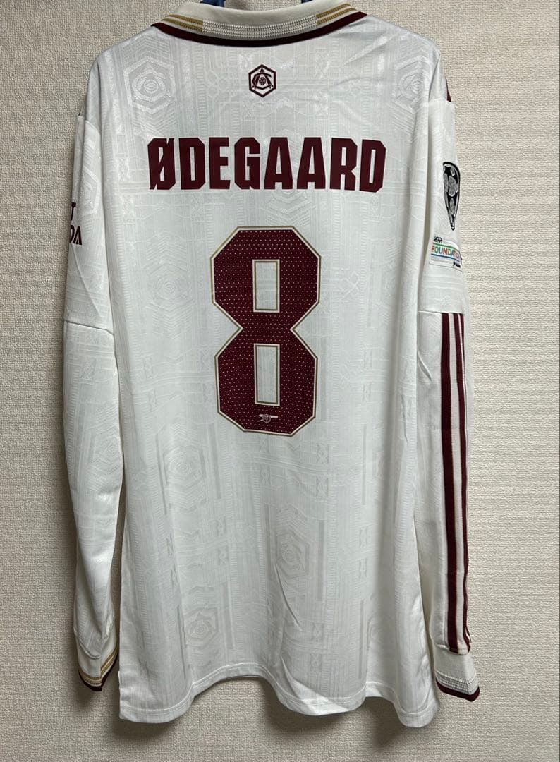 25-26アーセナル　サード　長袖　3rd新品未使用タグ付　2XL ウーデゴール