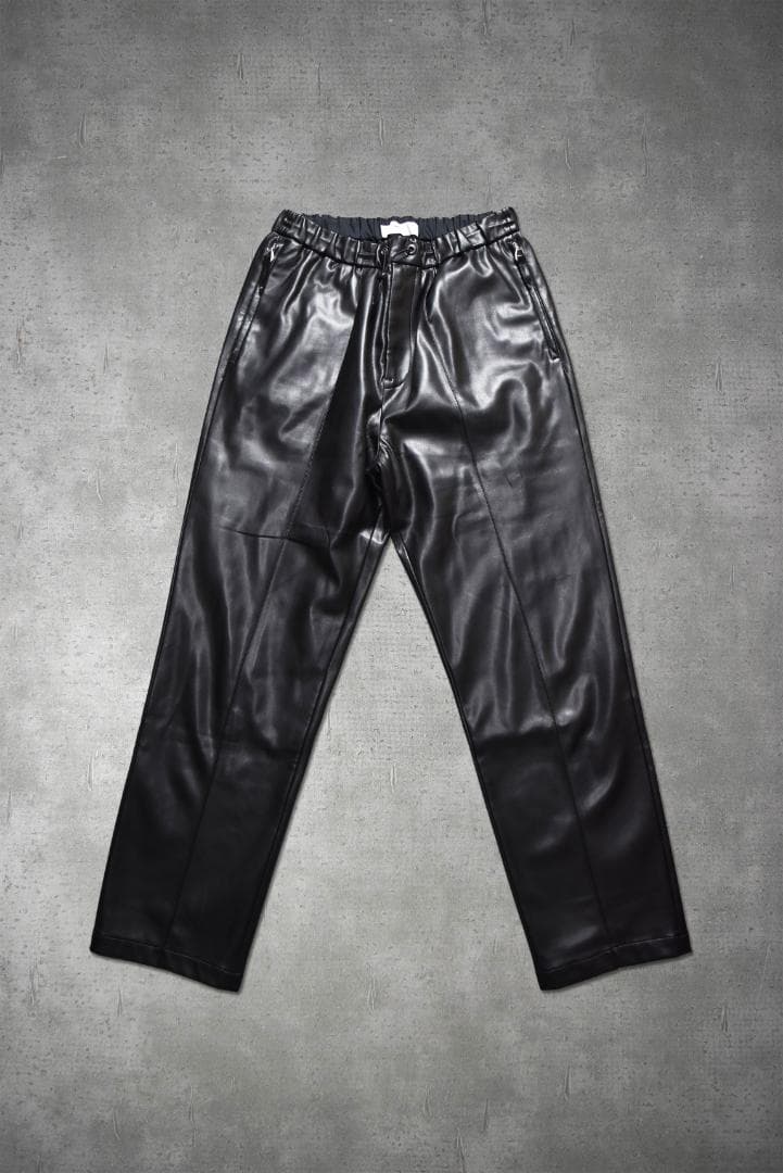 TOGA VIRILIS フェイクレザー パンツ 46 59-1-10