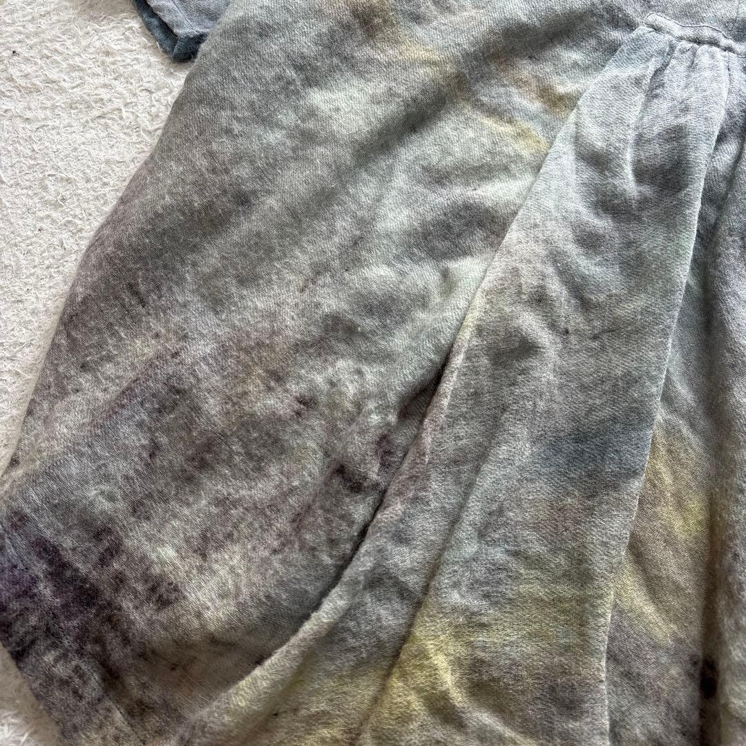 NEERU KUMAR インド製　ドルマンニットチュニック　製品染め