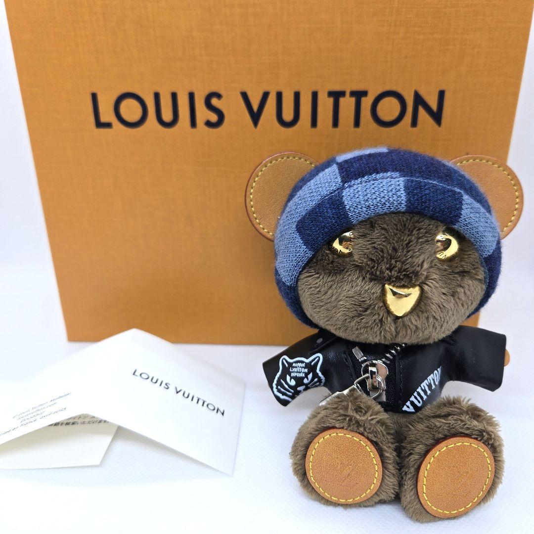 【新作即納】✨新品未使用✨ルイヴィトン バッグチャーム・LV ルイ ベア ブルー