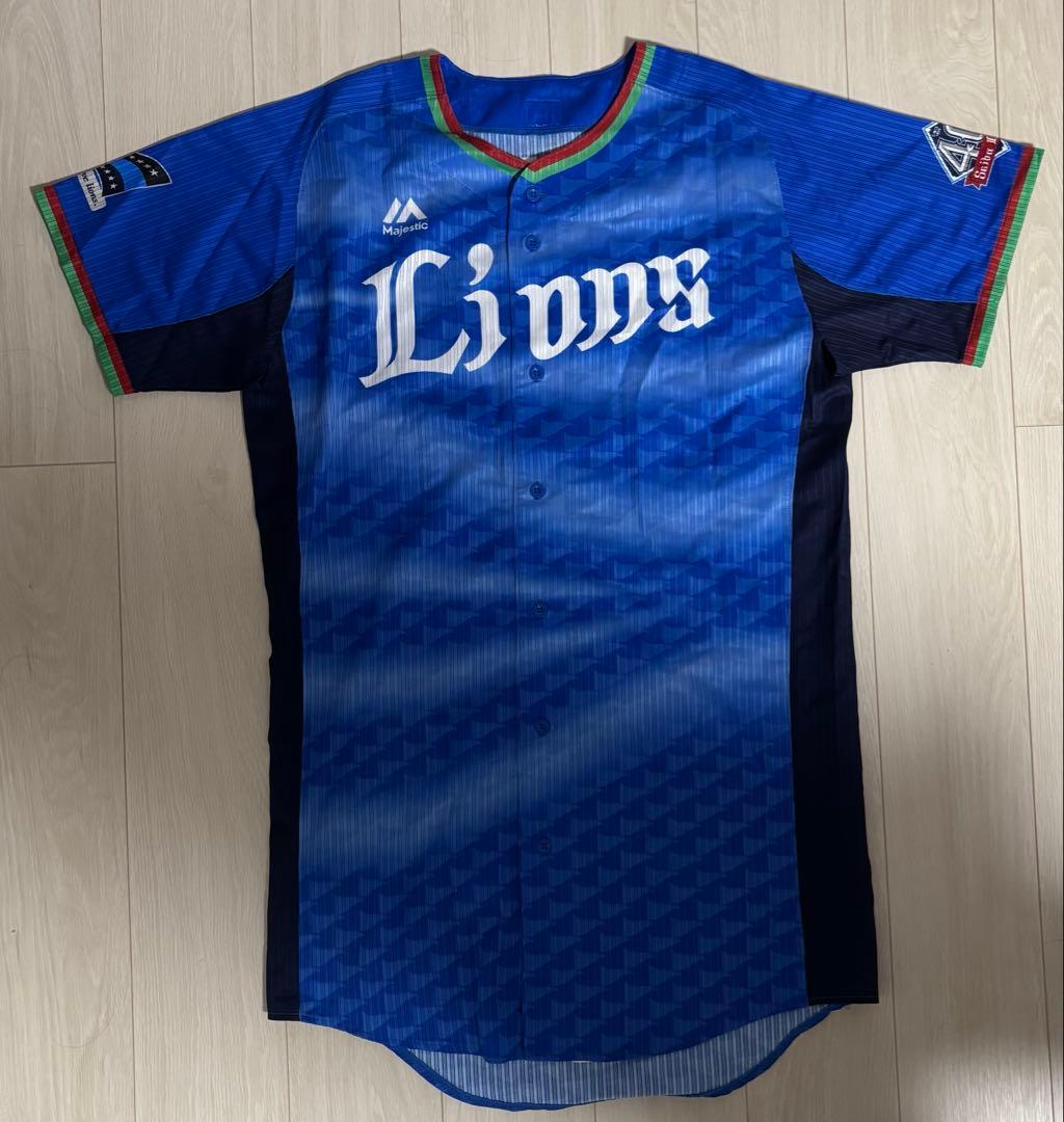 埼玉西武ライオンズ　菊池雄星投手実使用　ライオンズフェスティバルユニフォーム