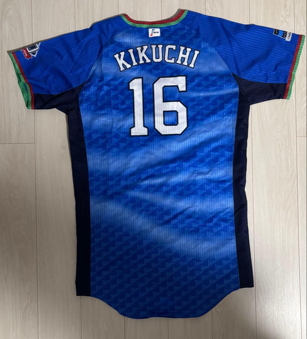 埼玉西武ライオンズ　菊池雄星投手実使用　ライオンズフェスティバルユニフォーム